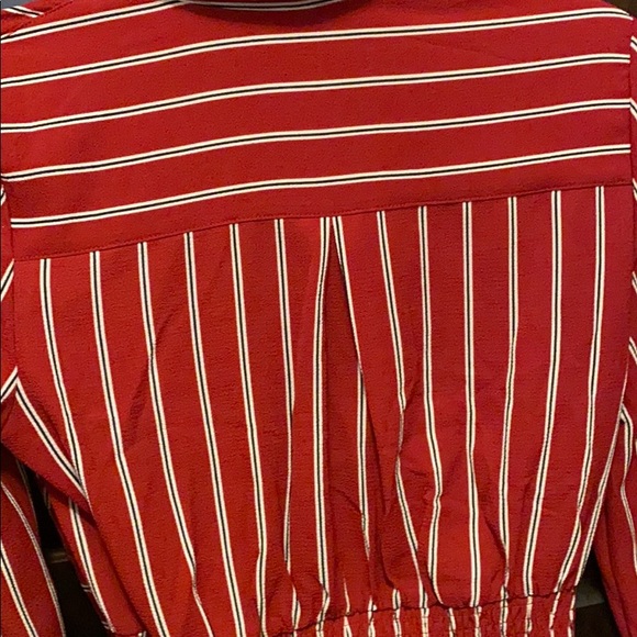 Striped cropped Blouse - Picture 8 of 8